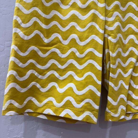 Tea Collection Golden Yellow Wave Bike Shorts - Picture 2 of 6